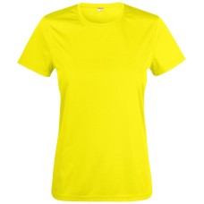 CLIQUE BASIC ACTIVE-T WOMEN VISIBILITY YELLOW