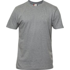 CLIQUE PREMIUM-T MENS GREY MELANGE