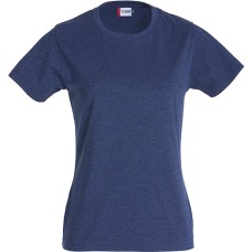 CLIQUE NEW CLASSIC-T WOMEN BLUE MELANGE