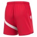 BANSHEE ECO WMN SHORTS RED/WHT