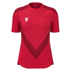 DRYAD WMN SHIRT SS RED/DRED