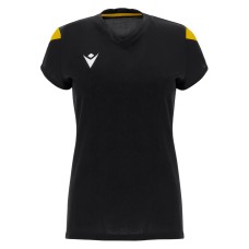 OXYGEN SHIRT WOMAN BLK/YEL