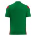 POLIS SHIRT GRN/RED SS
