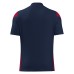 POLIS SHIRT NAV/RED SS