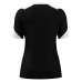 SPHINX WMN SHIRT SS BLK/WHT
