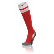 AZLON SOCKS RED/WHT