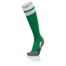 AZLON SOCKS GRN/WHT