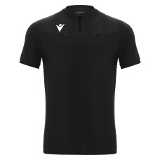 DIENST ECO REFEREE SHIRT BLK/WHT SS