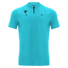 DIENST ECO REFEREE SHIRT NSKY/BLK SS