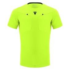FRISK REFEREE SHIRT NYEL/BLK SS