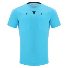 FRISK REFEREE SHIRT NSKY/BLK SS
