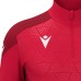 ANDUIN 1/4 ZIP TOP RED/DRED