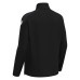 ANDUIN 1/4 ZIP TOP BLK/DGRY