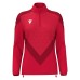 ANORA WMN 1/4 ZIP TOP RED/DRED