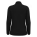 ANORA WMN 1/4 ZIP TOP BLK/DGRY