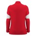 CHANTICO WMN 1/4 ZIP TOP RED/WHT