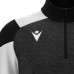CHANTICO WMN 1/4 ZIP TOP BLK/WHT