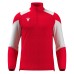 CUZCO 1/4 ZIP TOP RED/WHT
