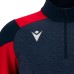 CUZCO 1/4 ZIP TOP NAV/RED