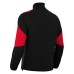 CUZCO 1/4 ZIP TOP BLK/RED