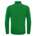 FRASER 1/4 ZIP TOP GRN/WHT