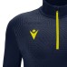FRASER 1/4 ZIP TOP NAV/YEL