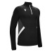 FRASER 1/4 ZIP TOP BLK/WHT
