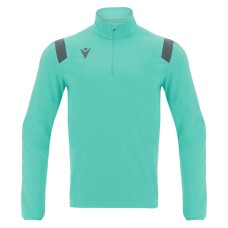 GANGE 1/4 ZIP TOP TURQ/ANT