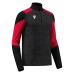 IZEL 1/4 ZIP TOP BLK/RED