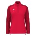 LENA WMN 1/4 ZIP TOP RED/DRED