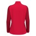 LENA WMN 1/4 ZIP TOP RED/DRED