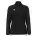 LENA WMN 1/4 ZIP TOP BLK/DGRY