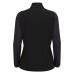 LENA WMN 1/4 ZIP TOP BLK/DGRY