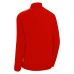 PIAVE 1/4 ZIP TOP RED/WHT