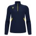 PIAVE 1/4 ZIP TOP NAV/YEL
