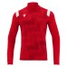 PURUS 1/4 ZIP TOP RED/WHT