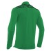 TIBER 1/4 ZIP TOP GRN/BLK