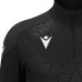 YARUGA 1/4 ZIP TOP BLK/DGRY