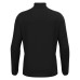 YARUGA 1/4 ZIP TOP BLK/DGRY
