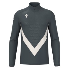 YARUGA 1/4 ZIP TOP ANT/OFFW