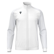 ANUBIS FULL ZIP TOP WHT/LGRY