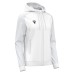 ATLAS WMN FULL ZIP HOODY TOP WHT/LGRY