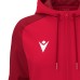 ATLAS WMN FULL ZIP HOODY TOP RED/DRED