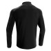 NARYN 1/4 ZIP TOP BLK/DGRY