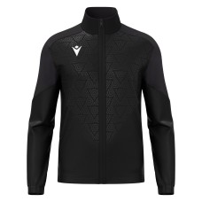 POSEIDON FULL ZIP TOP BLK/DGRY