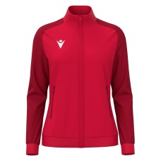 RAMA WMN FULL ZIP TOP RED/DRED