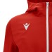 TIAMAT FULL ZIP MICRO HOODY TOP RED/WHT