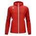 TIAMAT FULL ZIP MICRO HOODY TOP RED/WHT