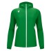 TIAMAT FULL ZIP MICRO HOODY TOP GRN/WHT