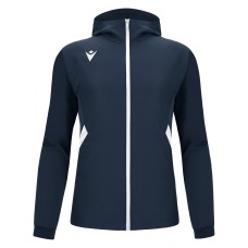 TIAMAT FULL ZIP MICRO HOODY TOP NAV/WHT